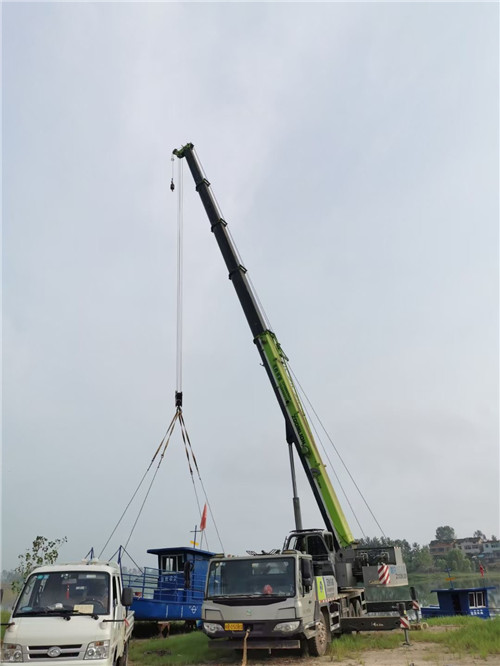 三河市桥梁建设吊装案例